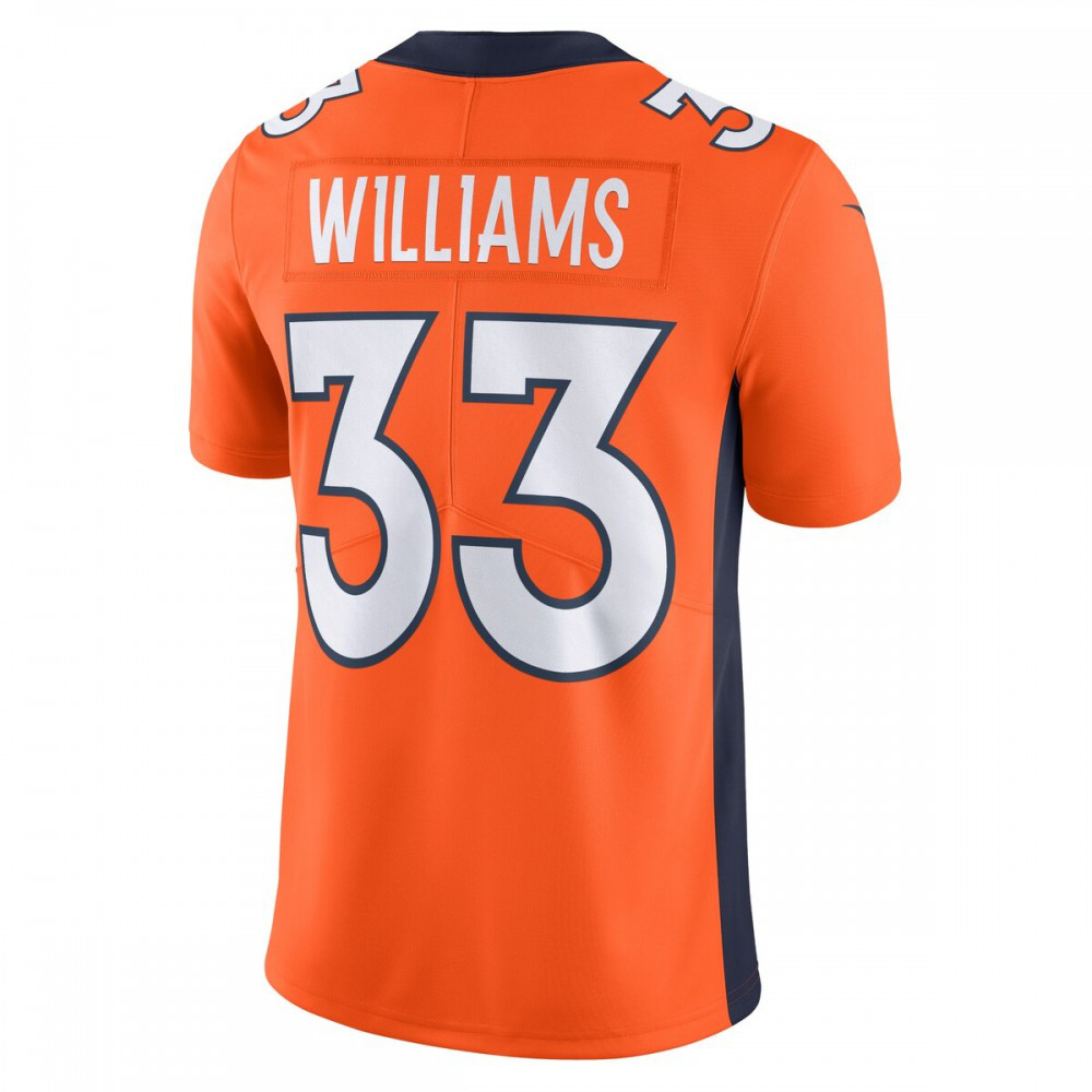Javonte Williams Denver Broncos Nike Vapor Untouchable Limited Jersey - Orange-GridironStore